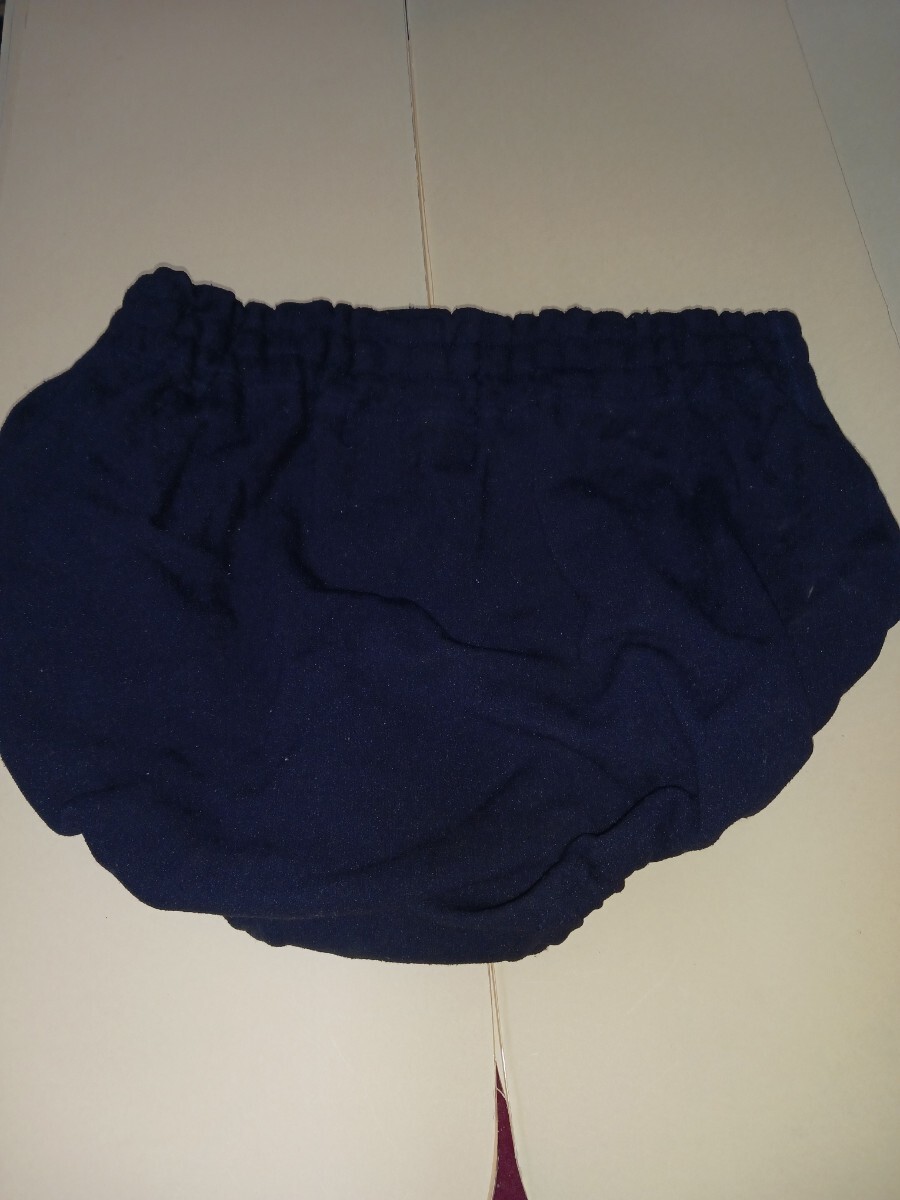 ミズノmizuno　バレーボール ブルマー 　濃紺　サイズM　ウエスト63　長期保管品_画像2