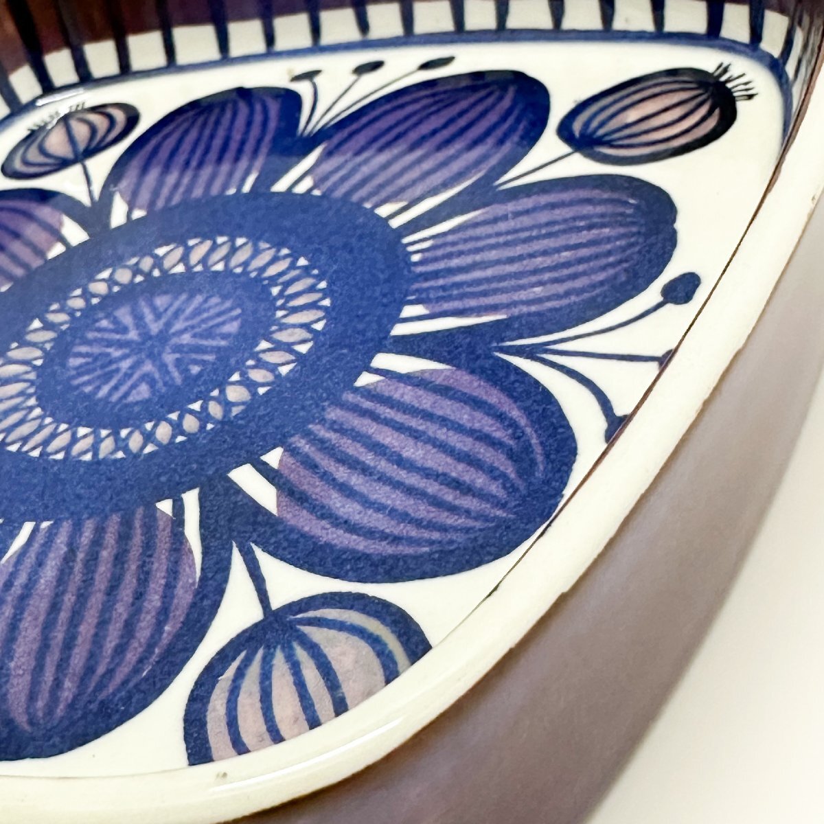 1円~未使用 ロイヤルコペンハーゲン テネラ 角皿 17cm 限定シリアルナンバー 専用箱付_画像5