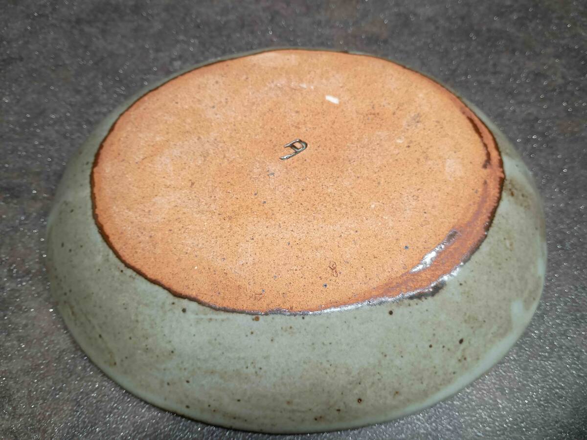 не использовался редкий прекрасный товар человек страна "Остров сокровищ" холм . три Mashiko ... красный .. цветок документ эллипс тарелка вместе коробка * рекламная закладка есть