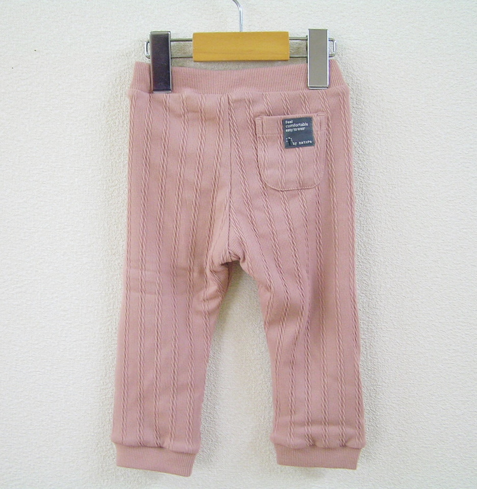 ★新品90cm★Seraph あったか２重レギンス (ピンク) セラフ_画像4