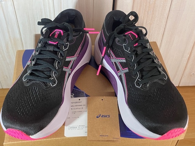 送料込み 新品 未使用 asics アシックス 25.5cm GEL-KAYANO 30 ゲルカヤノ 1012B357-004 ランシュー ランニング 送料無料_画像2