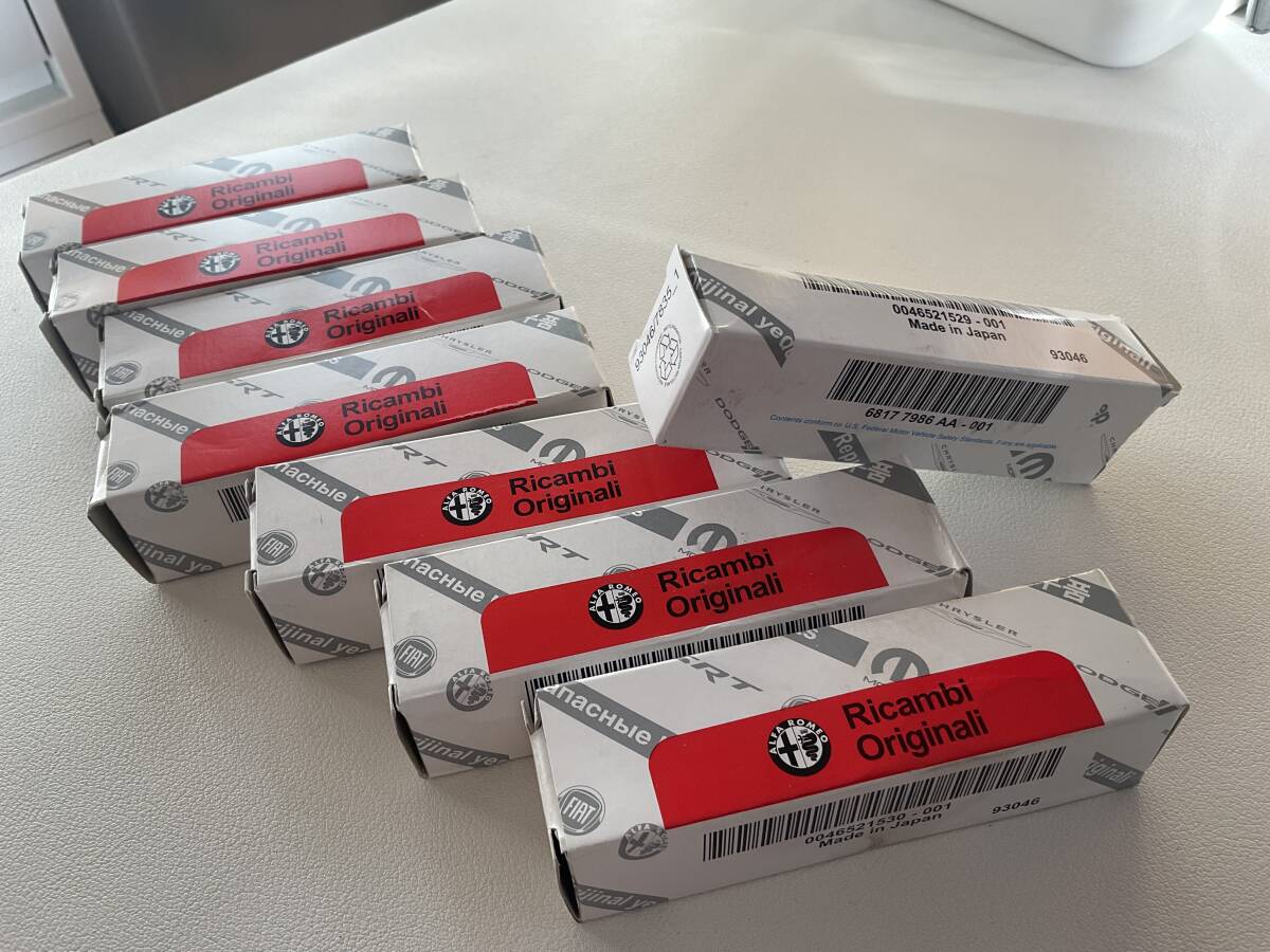 未使用/正規純正部品　アルファロメオ　2.0TS/ツインスパークエンジン　NGK純正スパークプラグ メイン/サブ1台分_画像7