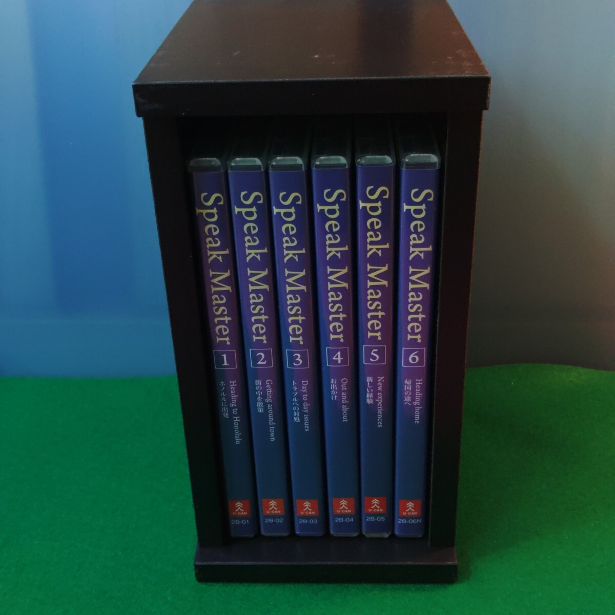 ユーキャンの英会話教材「スピークマスター」のCD全6巻セット_画像1