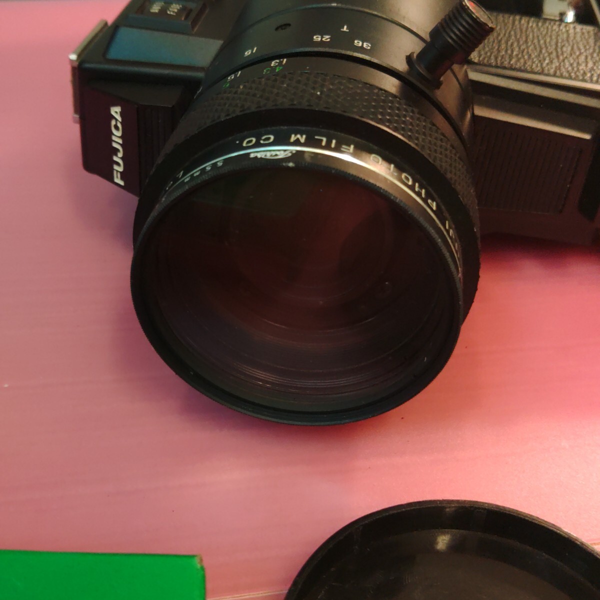 富士写真フイルムのフジカ シングル-8 サウンド ZXM500カメラ及びカートリッジ4点_画像5