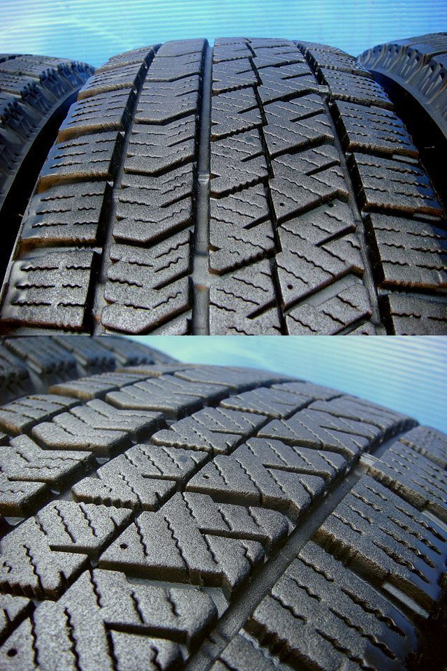 軽用 アルミ&22年製 155/65R14ブリヂストン・ブリザックVRX2 中古4本SET4.5J+45 N-BOX・N-ワゴン/タント・ムーブ/スペーシア_画像8