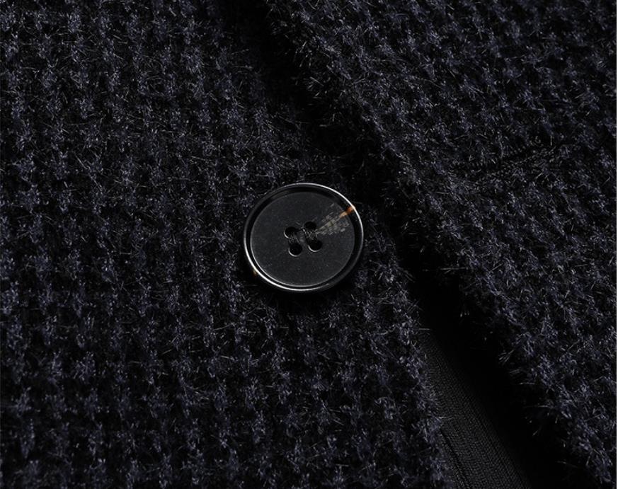 テーラードジャケット　メンズ*新品　カジュアル　千の鳥柄　スーツジャケット　ブレザー　春秋服　ブルゾン【6689】グレー　L_画像6