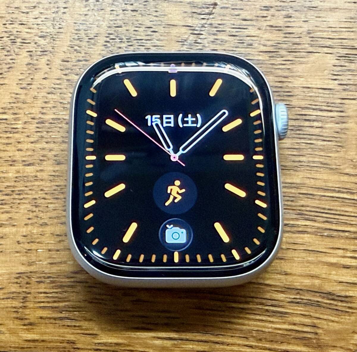 【美品】 アップルウォッチ Apple Watch Series10 46mm Silver Aluminum GPS Model A2999 おまけつき_画像2