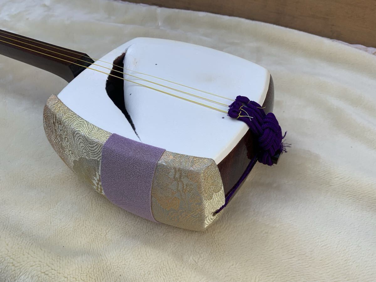 三味線　美品　和楽器　弦楽器　ハードケース付　中古_画像2