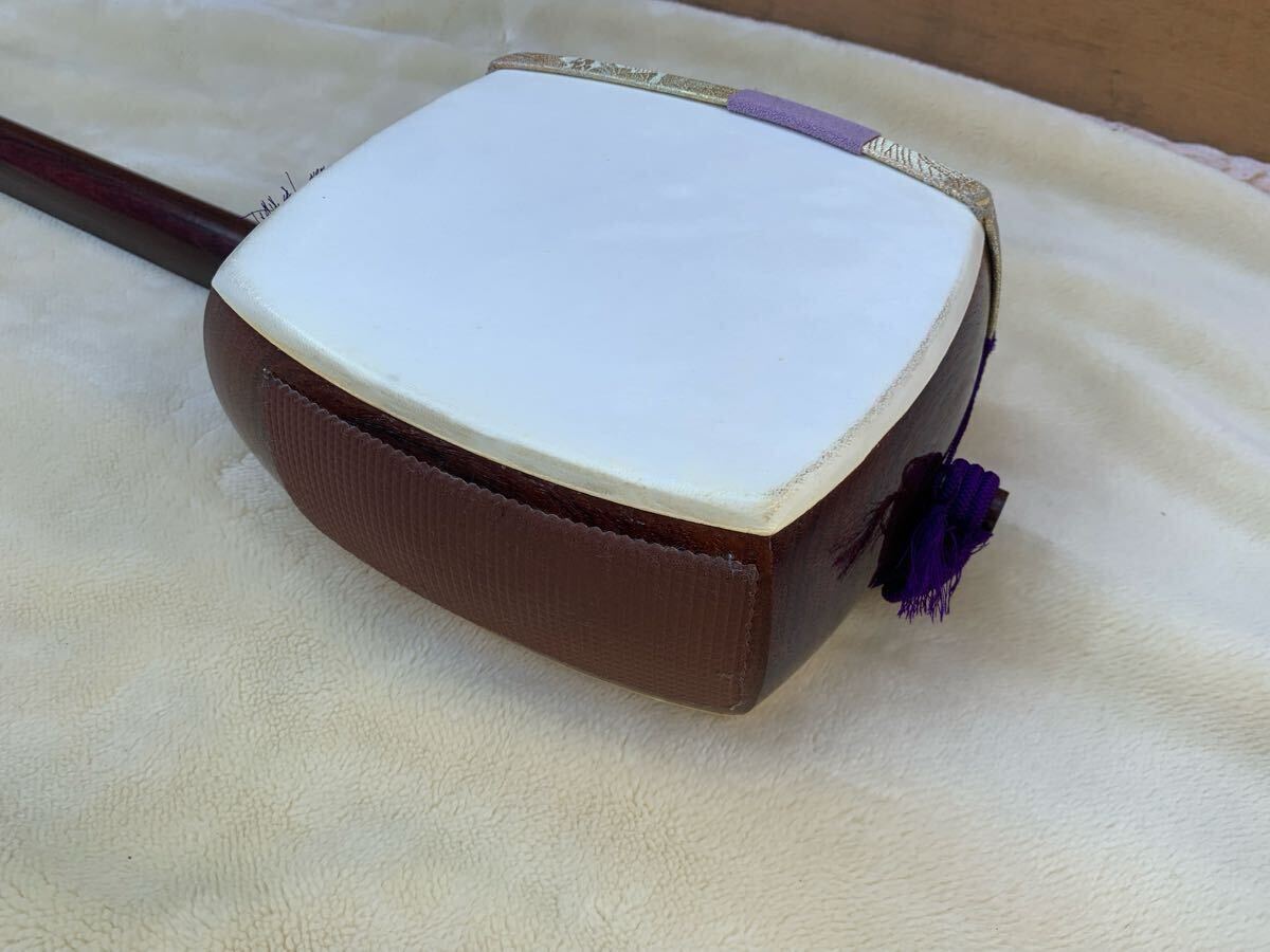三味線　美品　和楽器　弦楽器　ハードケース付　中古_画像5