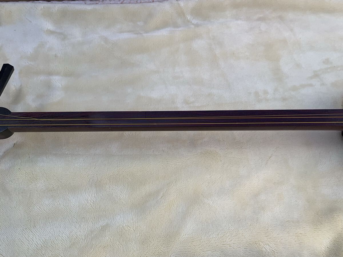 三味線　美品　和楽器　弦楽器　ハードケース付　中古_画像10