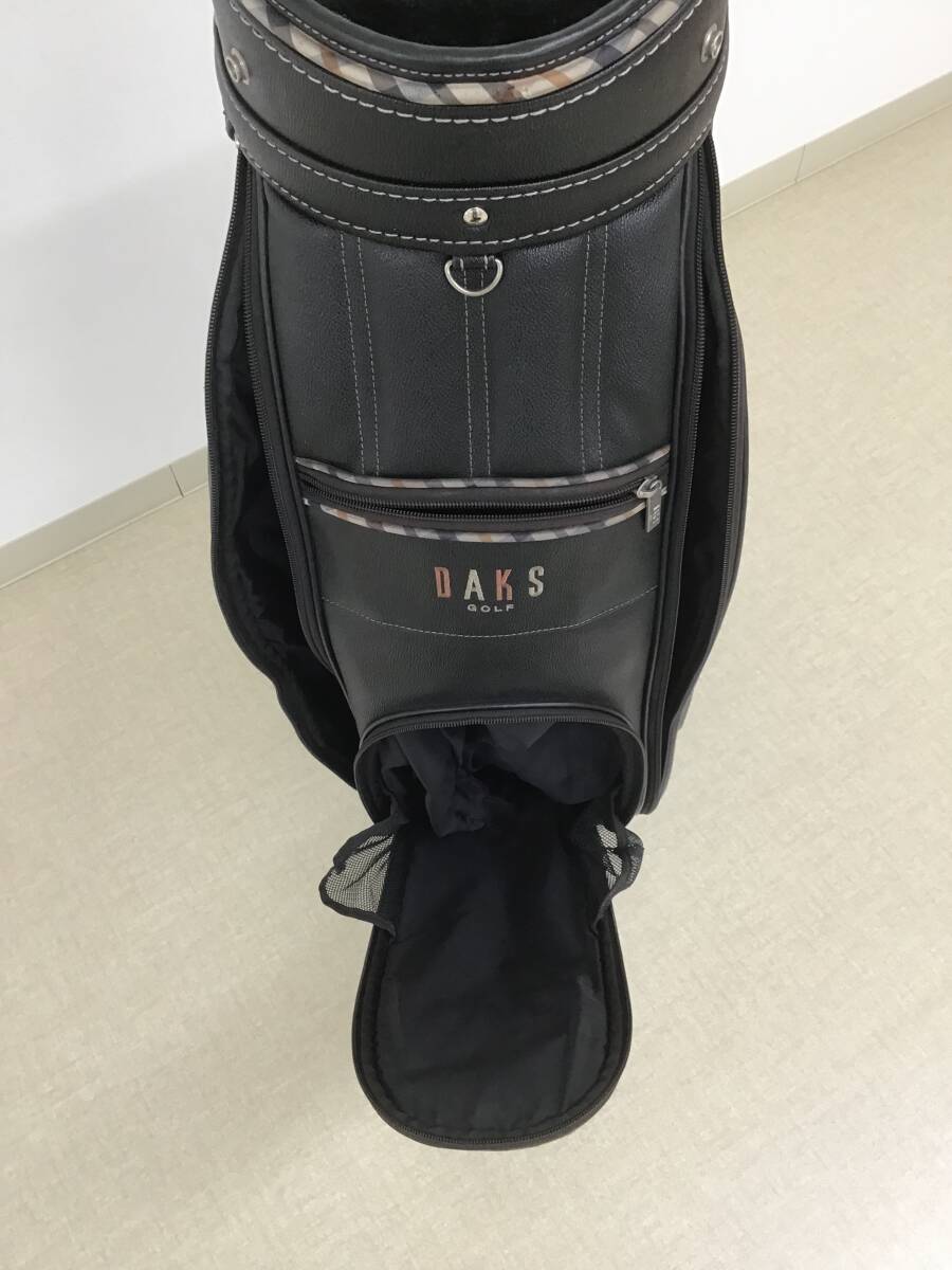 DAKS GOLF ダックス ゴルフ キャディバック 8.5型 5分割 カート型_画像8