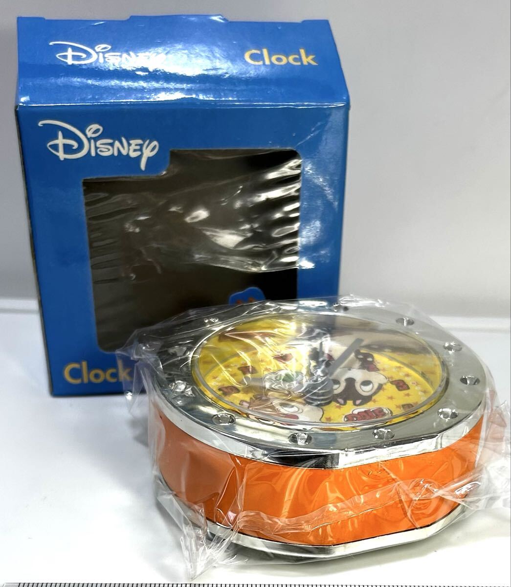 Disney チップとデール チップ＆デール 目覚まし時計 置き時計 未使用品 送料180円_画像3