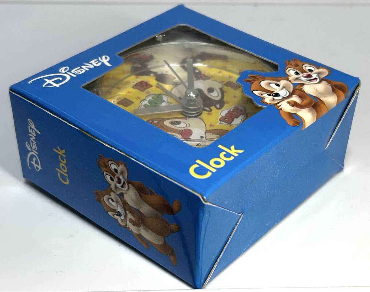 Disney チップとデール チップ＆デール 目覚まし時計 置き時計 未使用品 送料180円_画像5