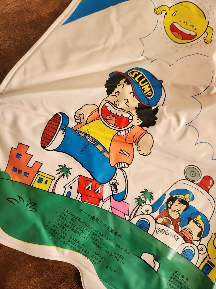  подлинная вещь редкий товар редкость Dr. slump Arale-chan винил лодка сделано в Японии версия право есть Toriyama Akira BANDAI Bandai JAPAN Showa Retro Vintage 