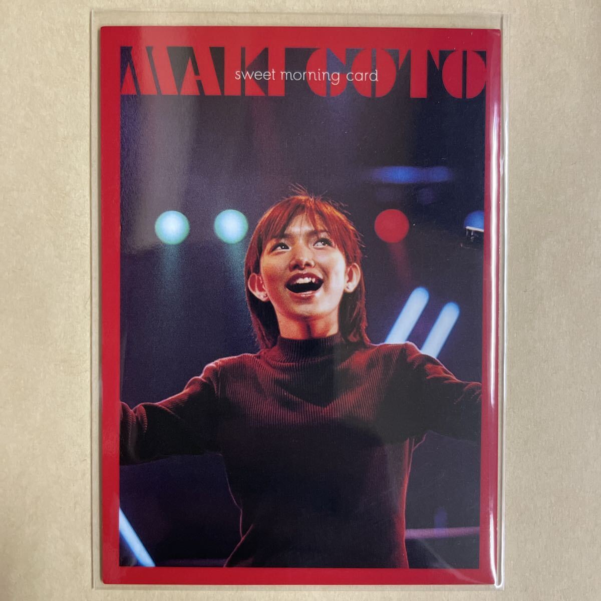  Morning Musume. Goto Maki 1999 коллекционные карточки идол gravure карта 035 звезда коллекционная карточка 