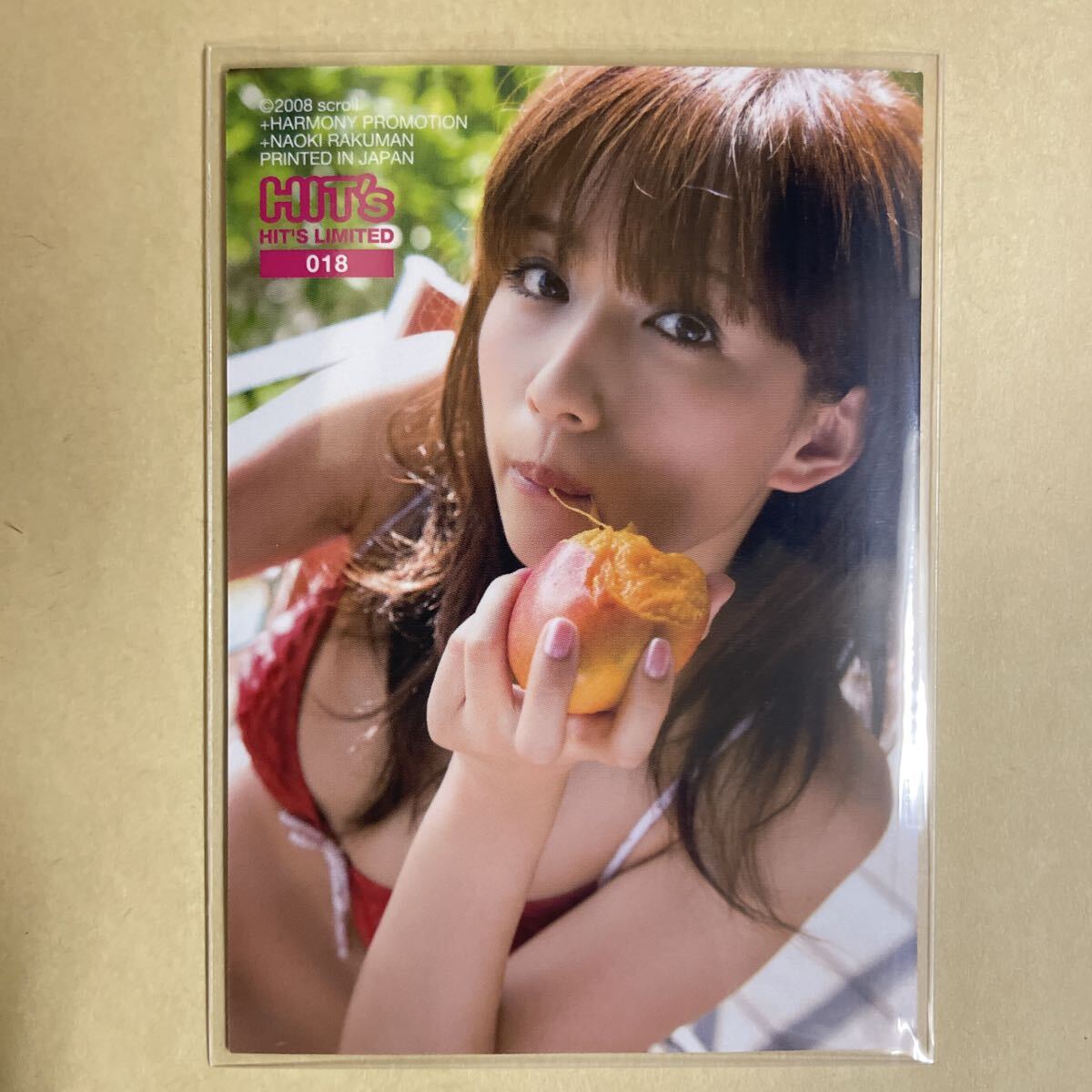  super дерево ...2008hitsu коллекционные карточки идол gravure карта купальный костюм бикини 018 звезда коллекционная карточка HIT's