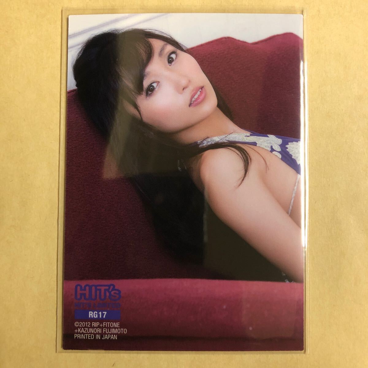 . дерево ..2012hitsu коллекционные карточки идол gravure карта купальный костюм бикини RG17 звезда коллекционная карточка HIT's