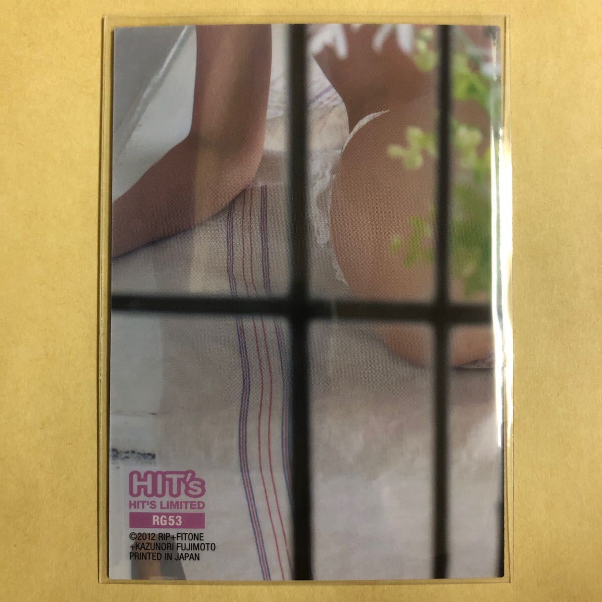 . дерево ..2012hitsu коллекционные карточки идол gravure карта нижнее белье RG53 звезда коллекционная карточка HIT's