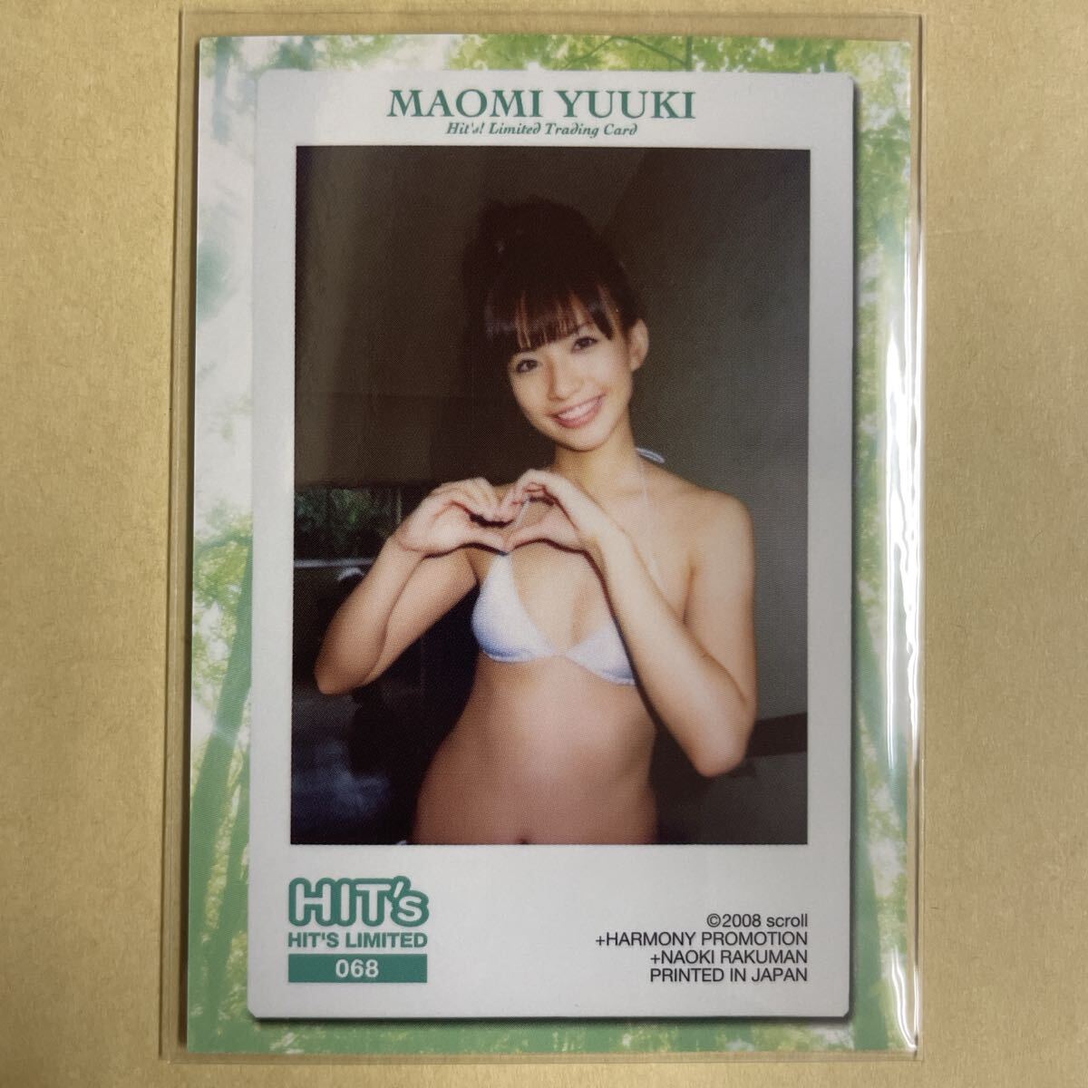 super дерево ...2008hitsu коллекционные карточки идол gravure карта купальный костюм бикини 068 звезда коллекционная карточка HIT's