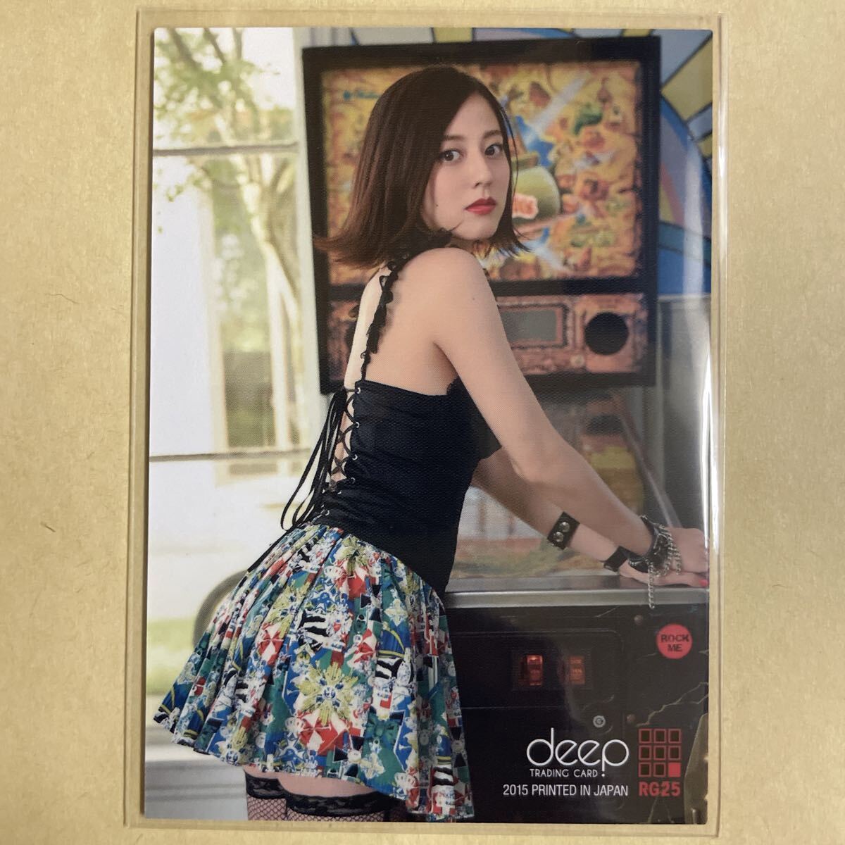  криптомерия штук в наличии прекрасный 2015 deep коллекционные карточки идол gravure карта купальный костюм RG25 звезда коллекционная карточка Engine Sentai Go-onger 