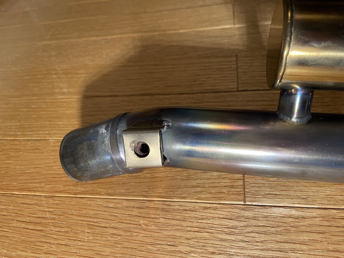 dBs EX-3 ヤマハ WR250X WR250R チタン エキパイ チャンバー付_画像3