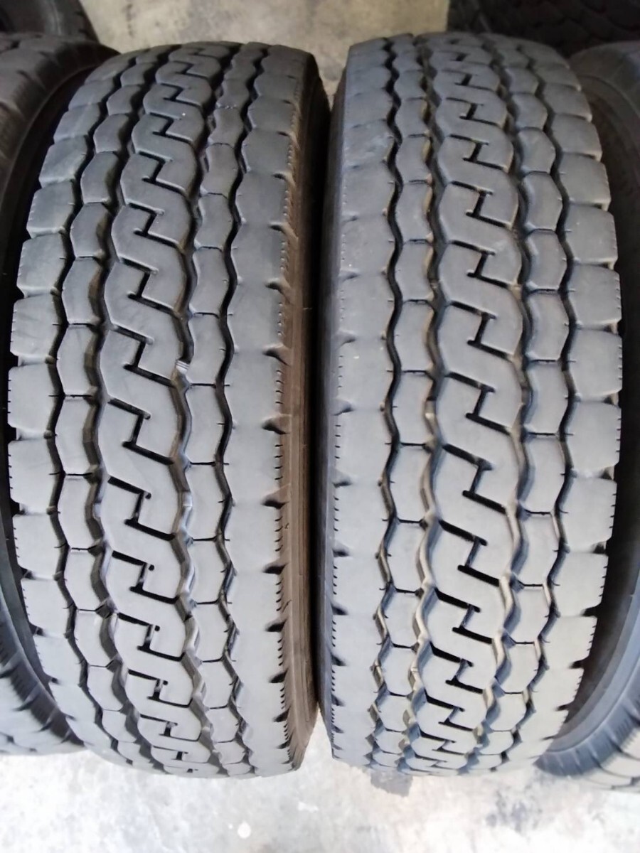 ★良品★ブリヂストン 25年製 トラック用タイヤ 6本セット 205/85R16 BRIDGESTONE ECOPIA Ｍ812 Ⅱ［344］_画像4