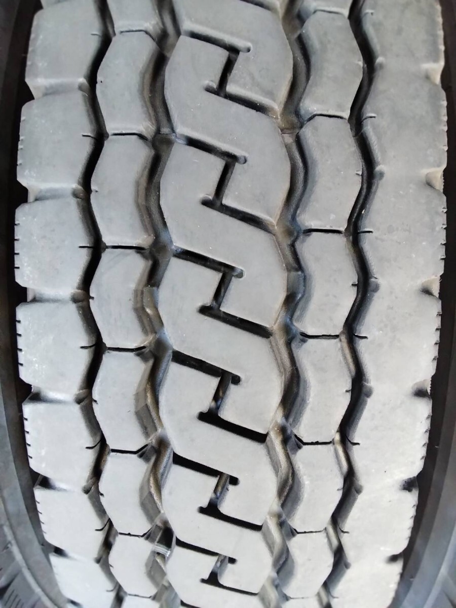 ★良品★ブリヂストン 25年製 トラック用タイヤ 6本セット 205/85R16 BRIDGESTONE ECOPIA Ｍ812 Ⅱ［344］_画像7