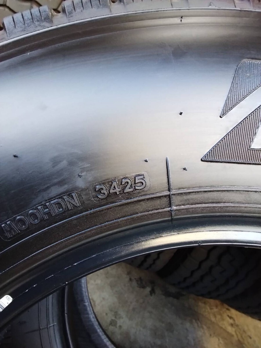 ★良品★ブリヂストン 25年製 トラック用タイヤ 6本セット 205/85R16 BRIDGESTONE ECOPIA Ｍ812 Ⅱ［344］_画像10