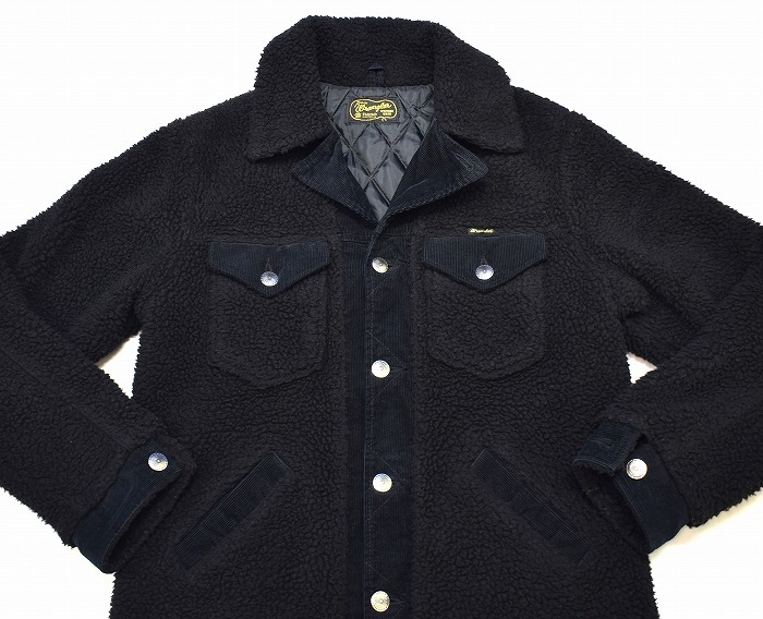 NANO universe（ナノユニバース）× Wrangler（ラングラー）別注 ボアランチコート BOA Ranch Coat ジャケット ブルゾン ジャンパーWS9147 _画像5