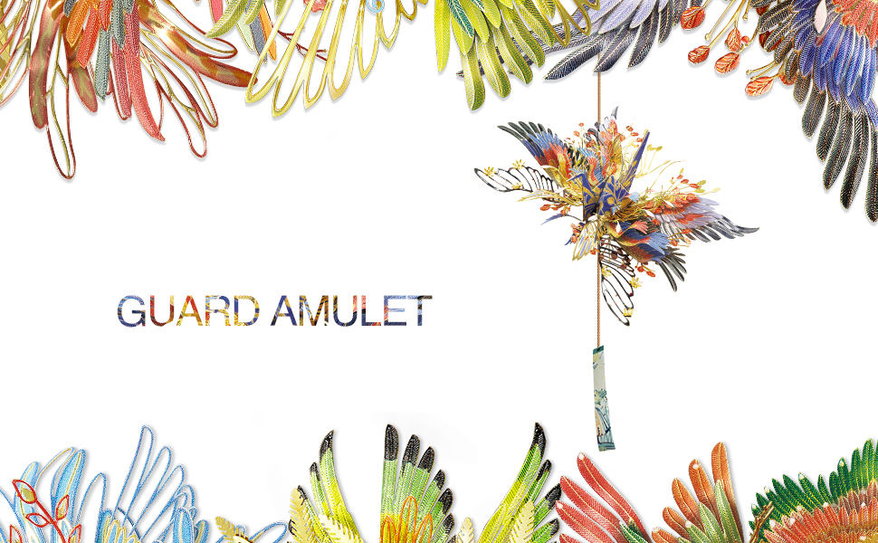 立体メタルパズル 金属モデルキット 紫 千羽鶴_画像7