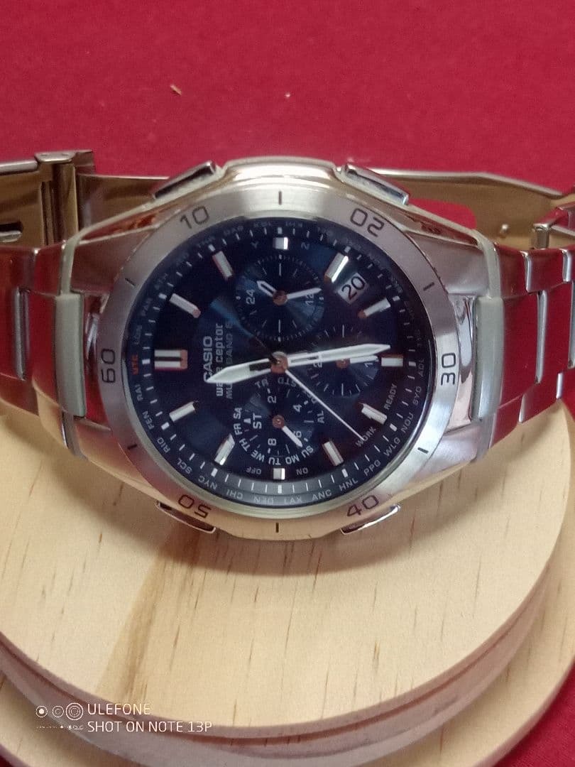 CASIO WVQ-M410DE-2A2JF メタルバンド 電波受信ソーラー充電_画像7