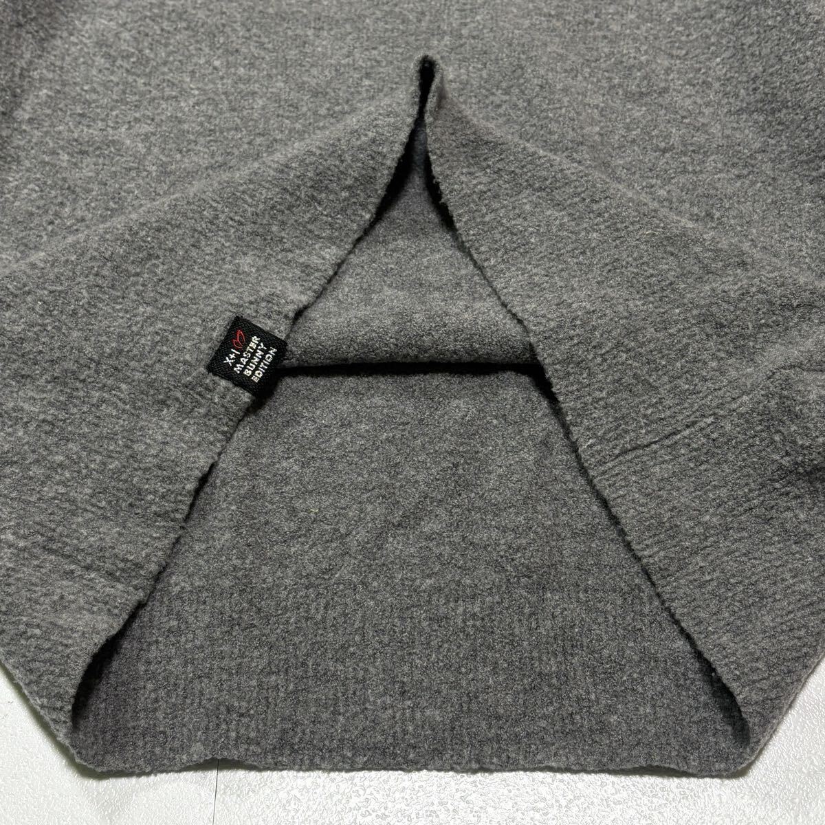 希少/ Lサイズ MASTER BUNNY EDITION マスターバニーエディション ニット セーター ロゴ刺繍 GOLF ゴルフウェア 5サイズ _画像5