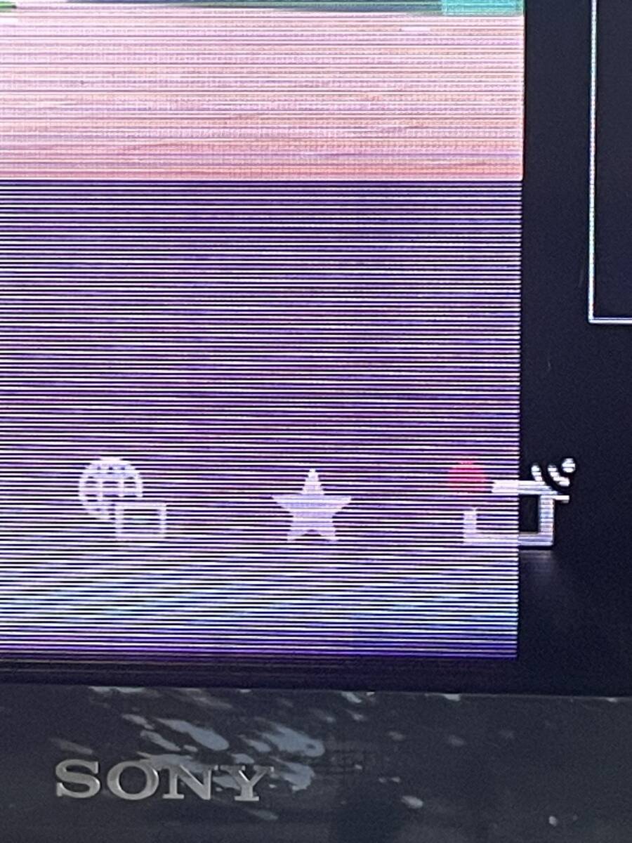 訳ありジャンク SONY 3Dテレビ KDL-32EX720 リモコン付き_画像5