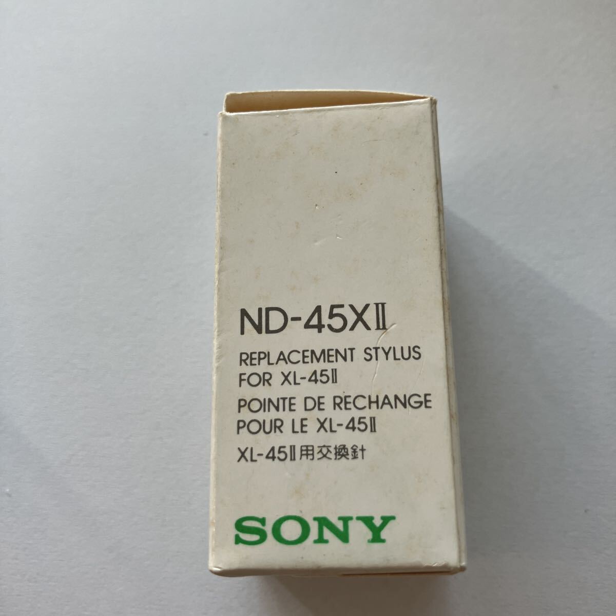 未使用　SONYレコード針　ND-45XⅡ用交換針　ターンテーブル_画像9