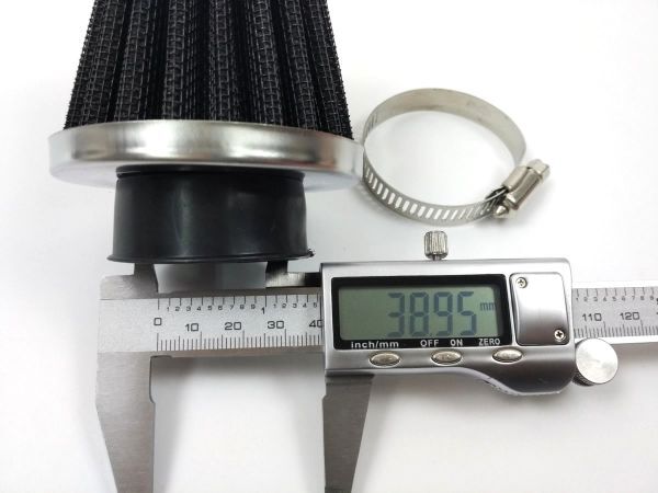 メッシュ 汎用 39mm パワーフィルター エアフィルター 38～40 車バイクに 定形外発送_画像3