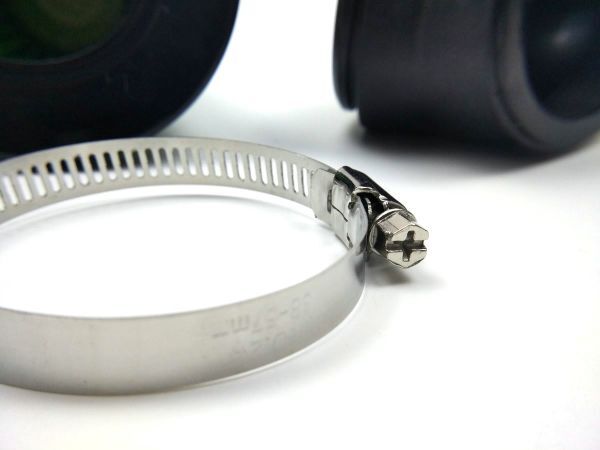 汎用 48mm パワーフィルター エアフィルター 45度角 グリーン 定形外発送_画像5