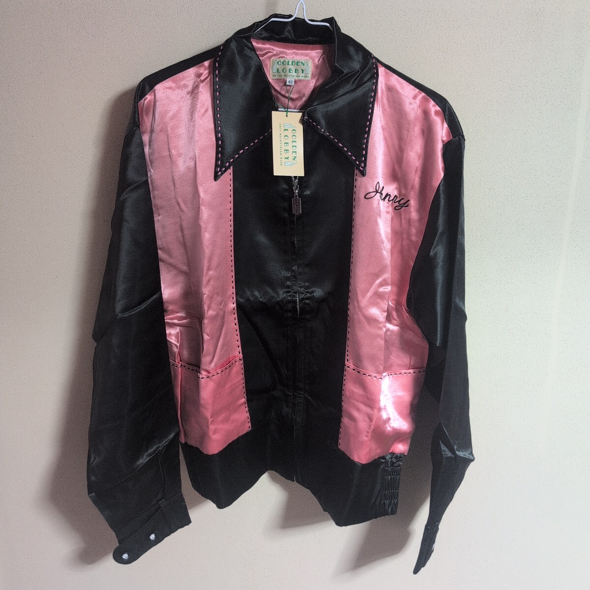 ゴールデンロビー当時物ブルゾン/ロカビリー・ロックンロール・ビンテージ・ギャバジャン・ドリズラー・原宿50s・テッズ・ブルーベルベッツ_画像1