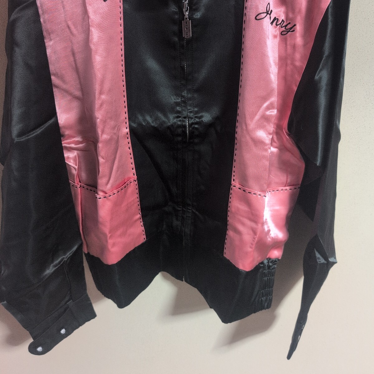 ゴールデンロビー当時物ブルゾン/ロカビリー・ロックンロール・ビンテージ・ギャバジャン・ドリズラー・原宿50s・テッズ・ブルーベルベッツ_画像3