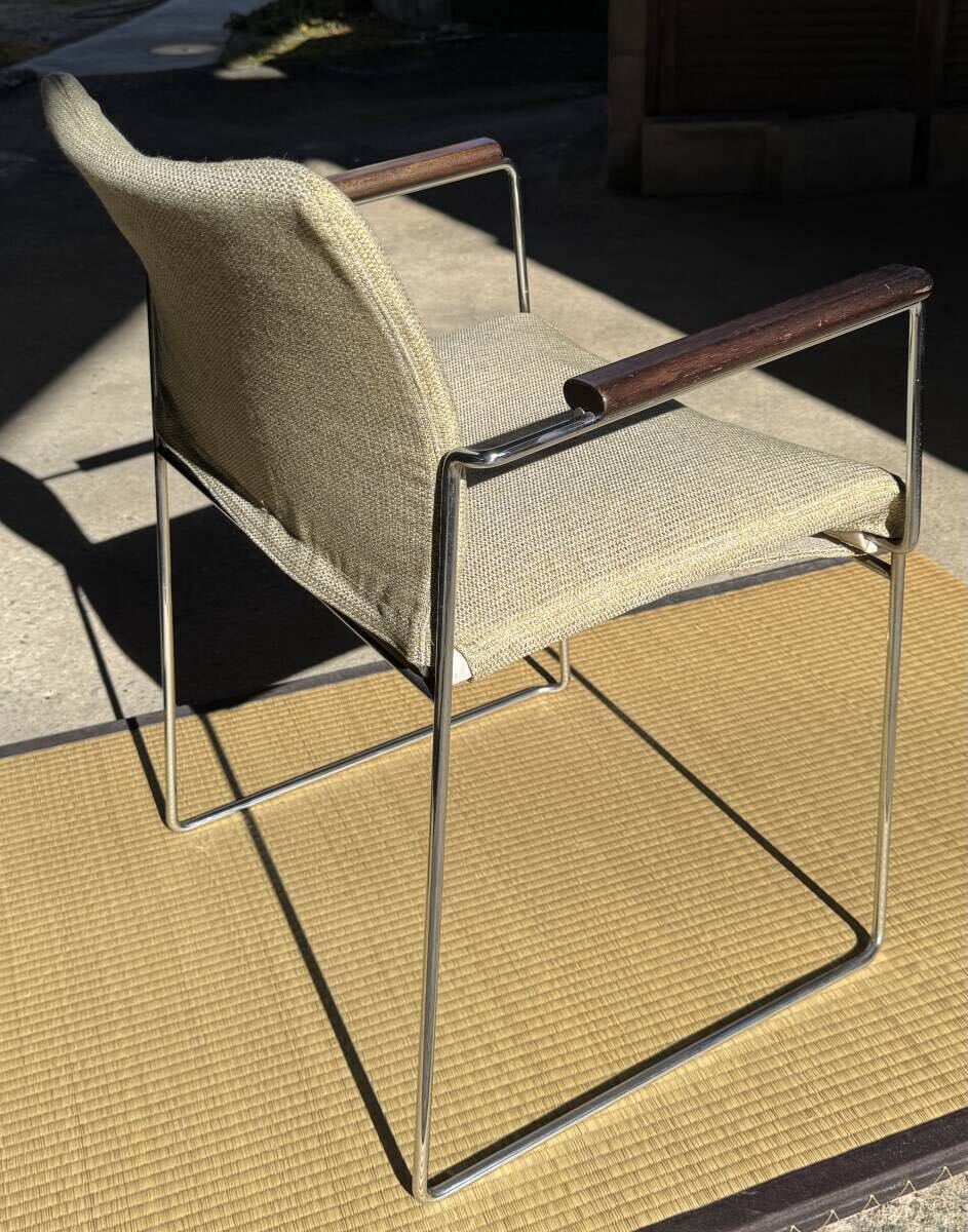 Simon 高濱和秀 JANOモデル アームチェア1970年代 カッシーナ イタリア シモン・ガヴィーナ オフィス ダイニング ソロ_画像2