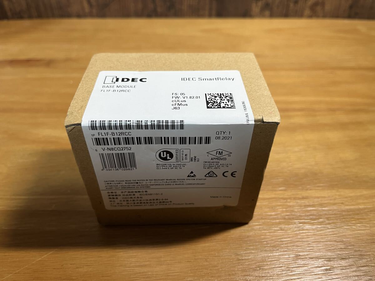 s.【新品未開封】IDEC FL1型スマートリレー　FL1F-B12RCC 標準価格17,900円_画像1