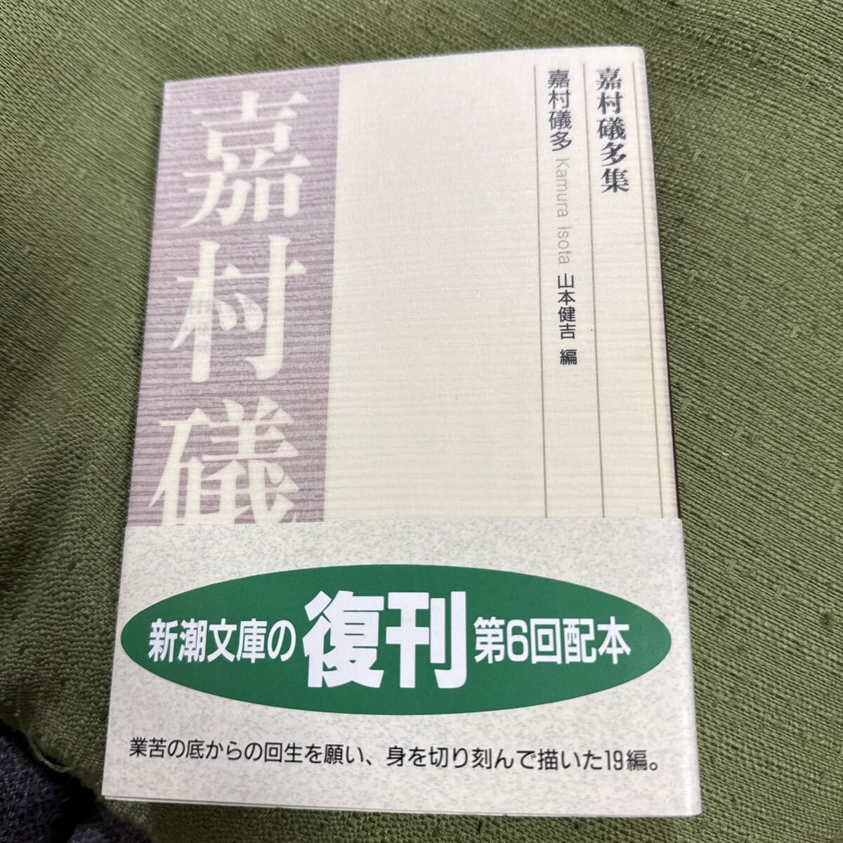 嘉村礒多集 (新潮文庫) 嘉村礒多/著 山本健吉/編_画像1