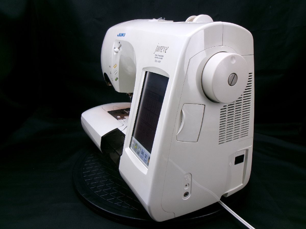 ★★★刺繍機付・完全自動糸通し★ジューキ刺繍機付きミシン HZL-010N　★美品★_画像3