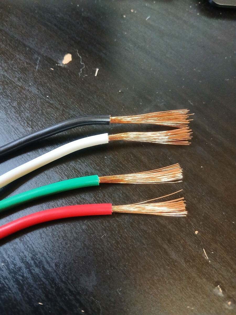 KIV 3.5SQ　12AWG　1入札＝10m　緑　2025年11月製造品　残り:25mです_画像3