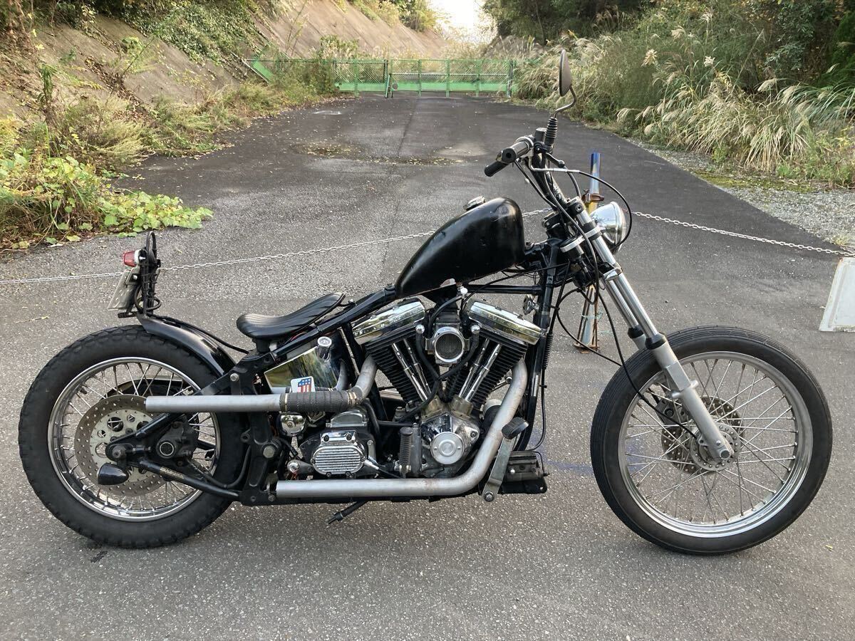 ハーレーダビッドソン　1992年　エボソフテイルFLSTC 1340cc 車検令和8年10月20日まであり。_画像4