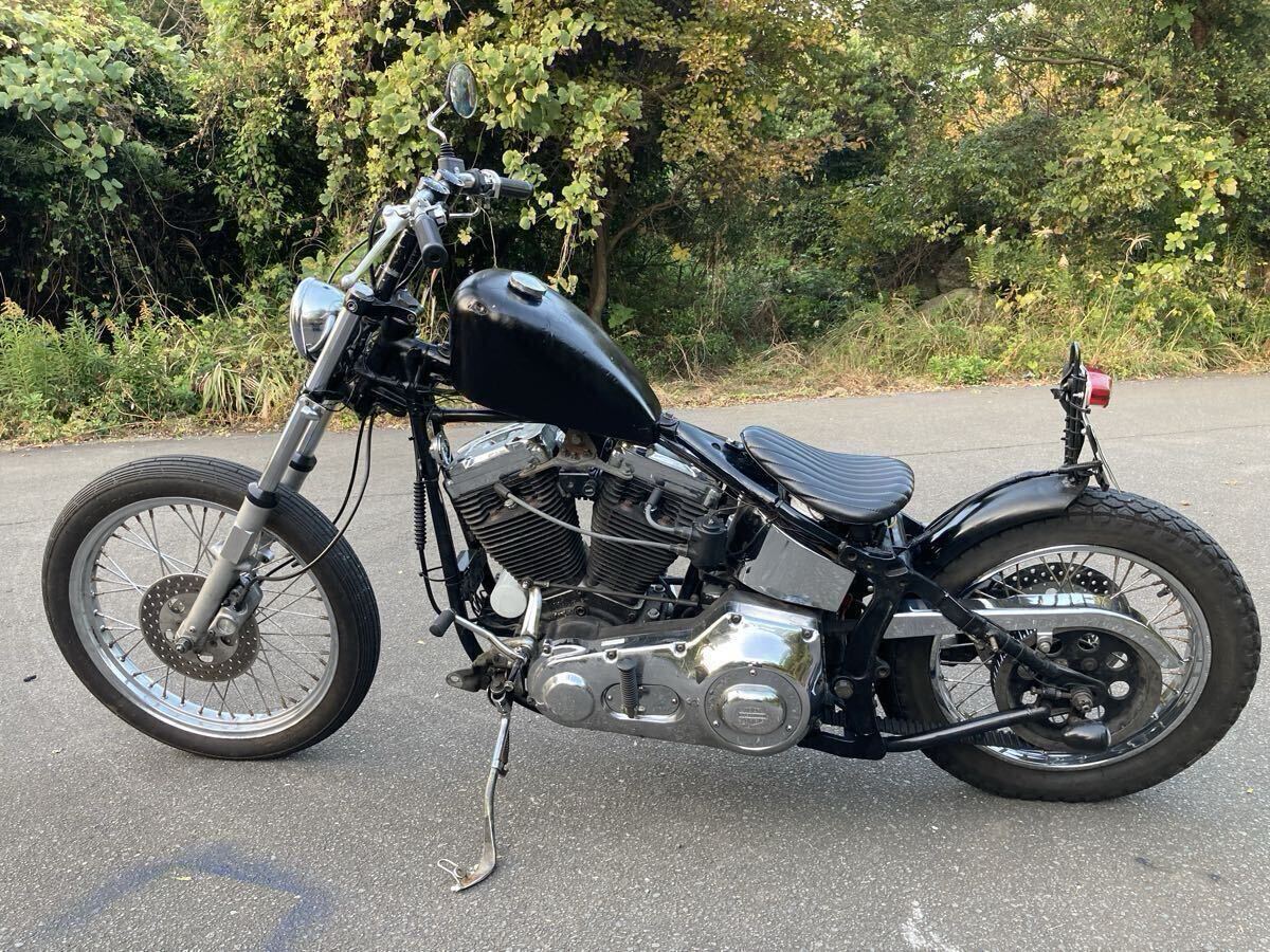 ハーレーダビッドソン　1992年　エボソフテイルFLSTC 1340cc 車検令和8年10月20日まであり。_画像5