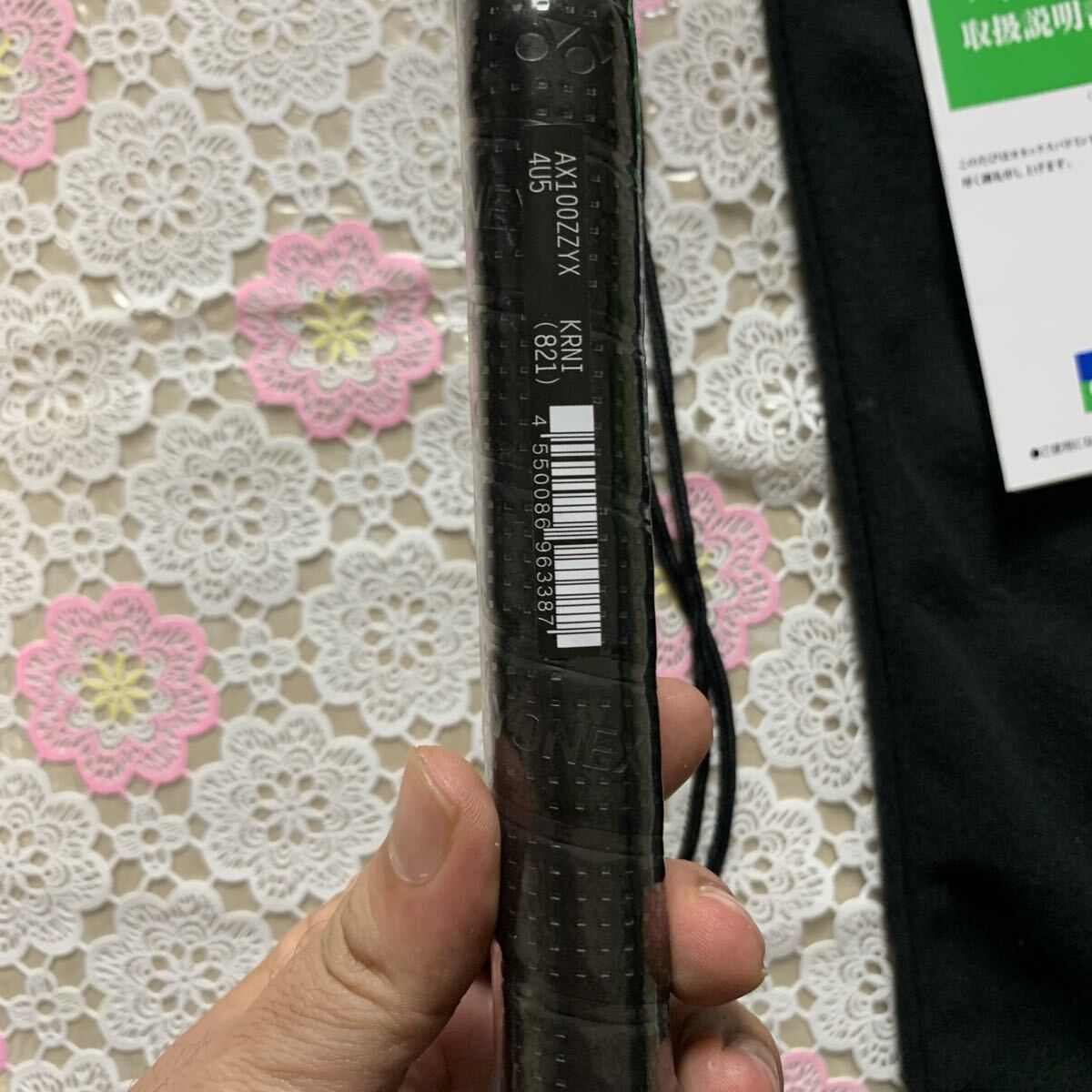 yonex astrox100zz 4U5 バドミントンラケット ダーククレナイ_画像7