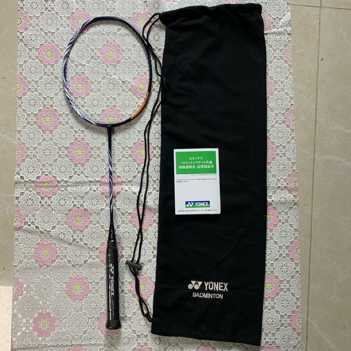 yonex astrox100zz 4U5 バドミントンラケット ダークネイビー_画像1