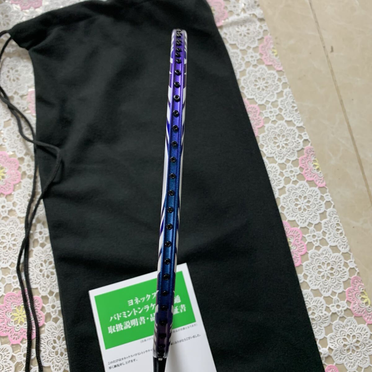 yonex astrox100zz 4U5 バドミントンラケット ダークネイビー_画像3