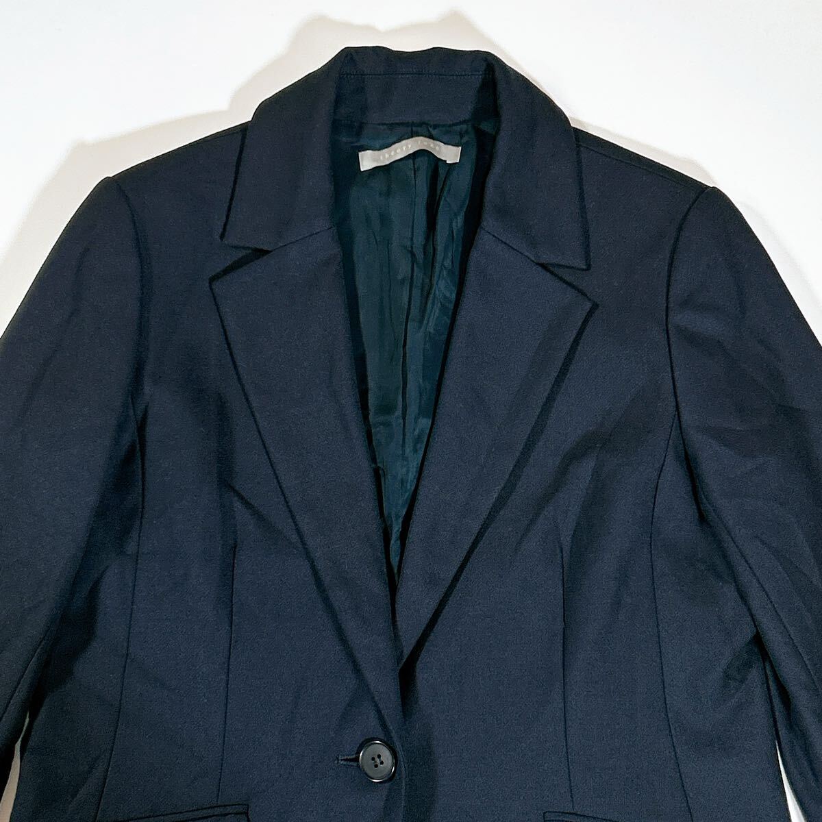 Theory luxe セオリーリュクス テーラードジャケット 長袖 ネイビー 40 L レディース C112504-30_画像5