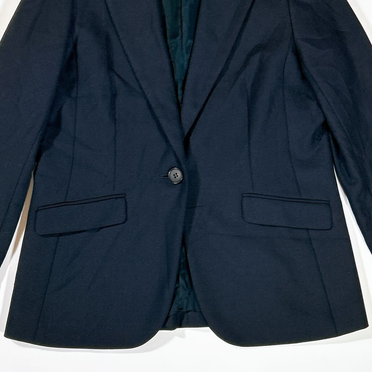 Theory luxe セオリーリュクス テーラードジャケット 長袖 ネイビー 40 L レディース C112504-30_画像6